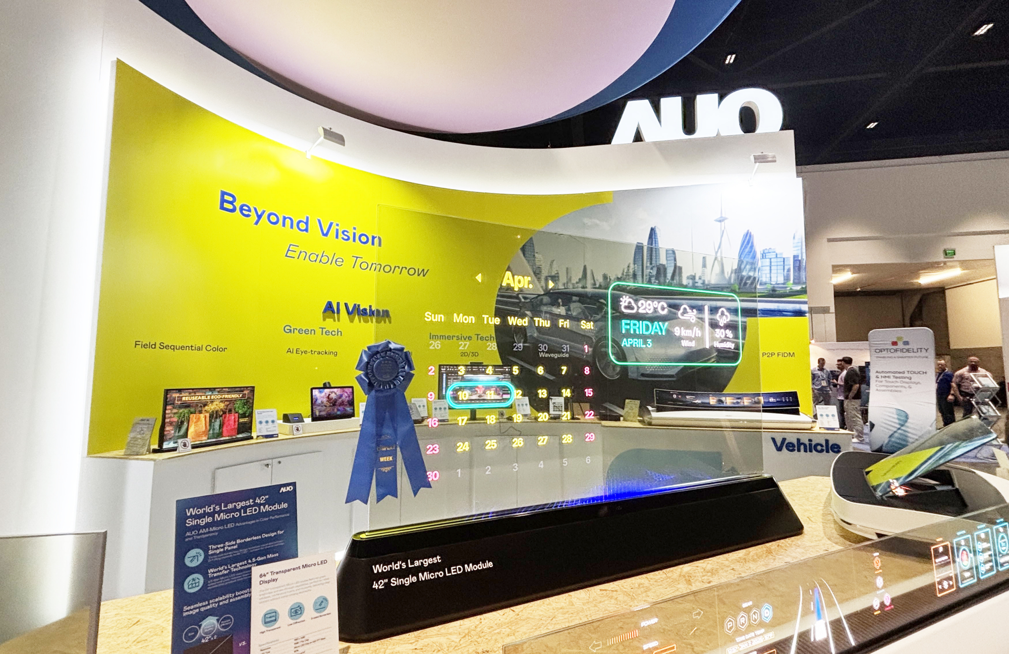 LEYU�پW(w��ng)64��͸��Micro LED�@ʾ���@�����Micro LED���g(sh��)��(y��ng)�ê�(ji��ng)������^���͸����͸���ԣ�ͬ�r(sh��)�߂�1,000 nits�ĸ����ȱ��F(xi��n)����͸�^����(x��)�ğo�pƴ�����죬���������`�(y��ng)���ڶ�Ԫ����չ�F(xi��n)��Micro LED�@ʾ���g(sh��)���r(sh��)�յğo�ޝ���